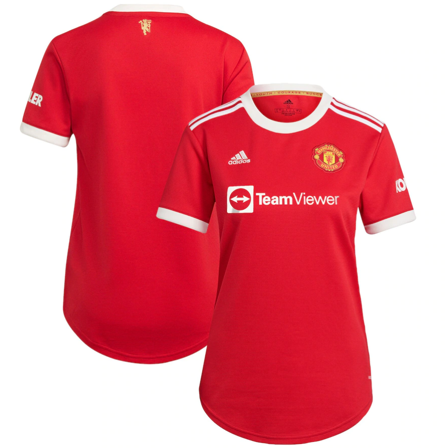 2021/22 Manchester United Women Home Kit Soccer Jersey